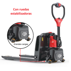 F4 Con ruedas estabilizadoras